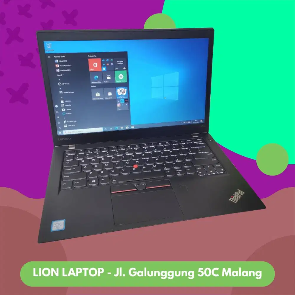 RAM 8GB SSD 256GB Core i7 SLIM Lenovo Thinkpad T470s [03|12]