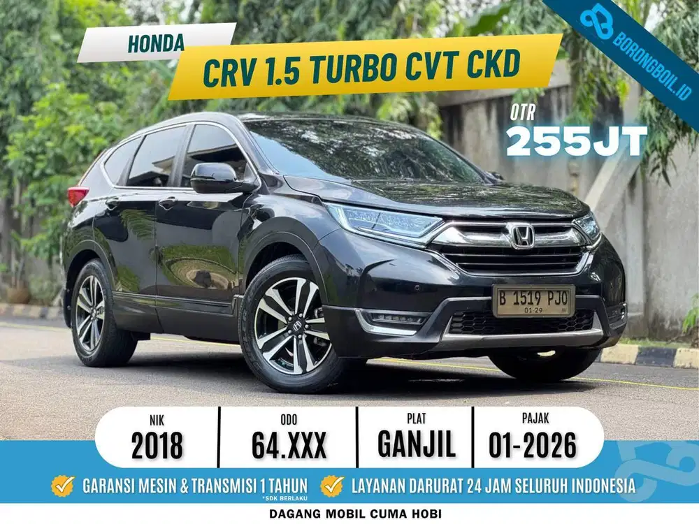 Honda CRV Turbo Prestige at 2018 Istimewa TDP MINIM KM low
