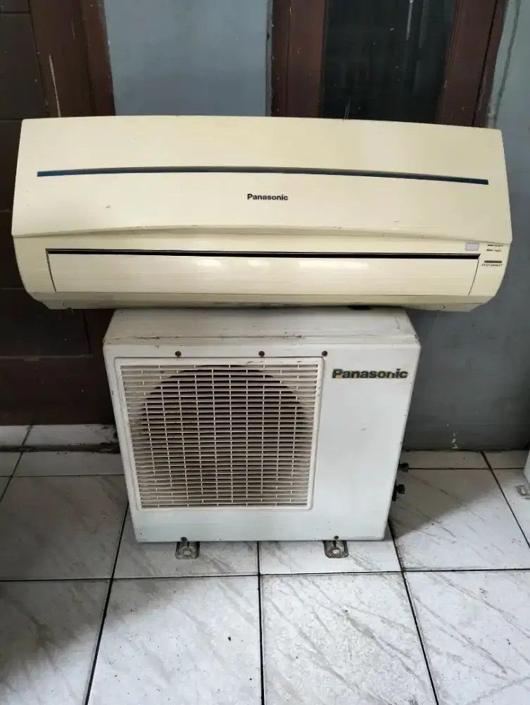 ac split 3/4 pk panasonic dingin, normal