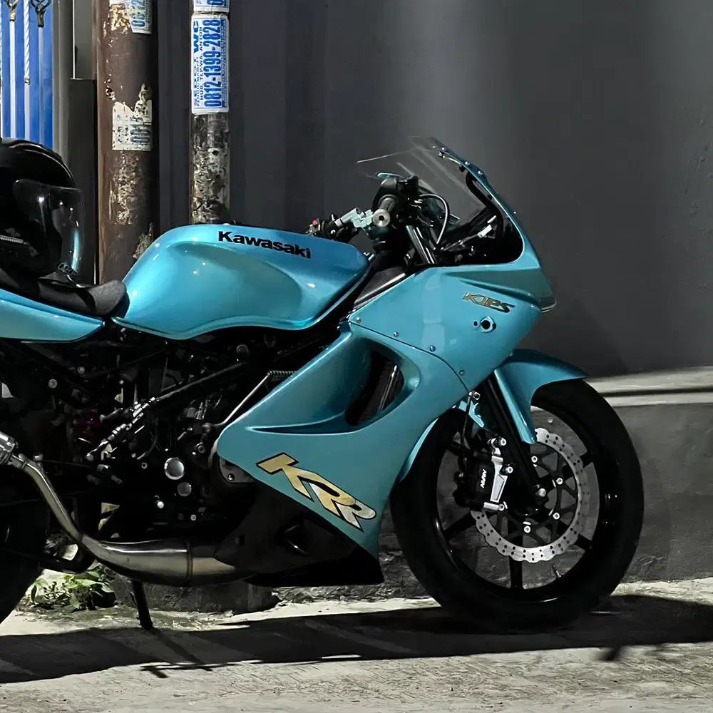 Kawasaki Ninja RR Old 2011 Warna Hijau Pajak Hidup Harga Nego