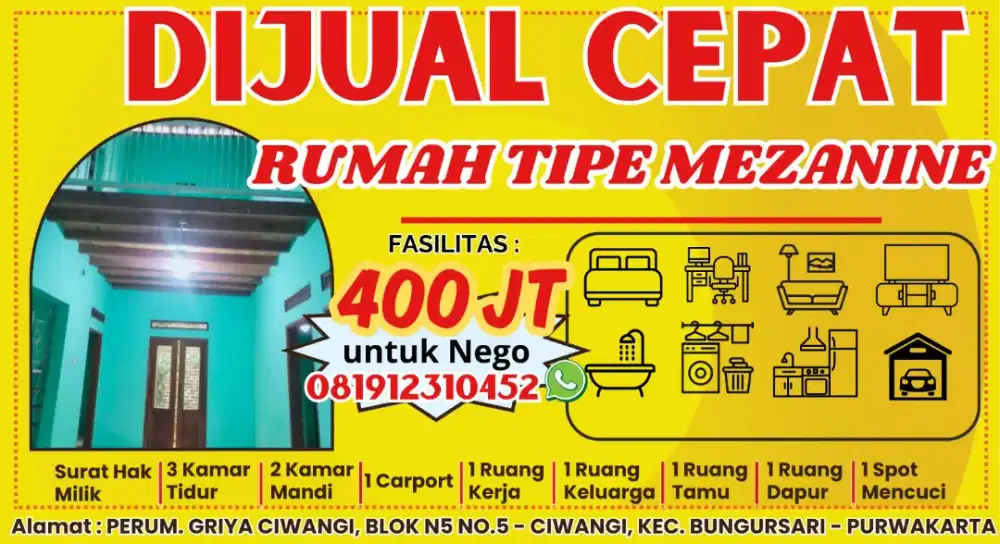 Rumah Asri, Hook, Carport