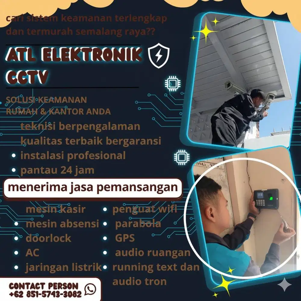 JASA PEMASANGAN CCTV MURAH BERGARANSI SEMALANG RAYA