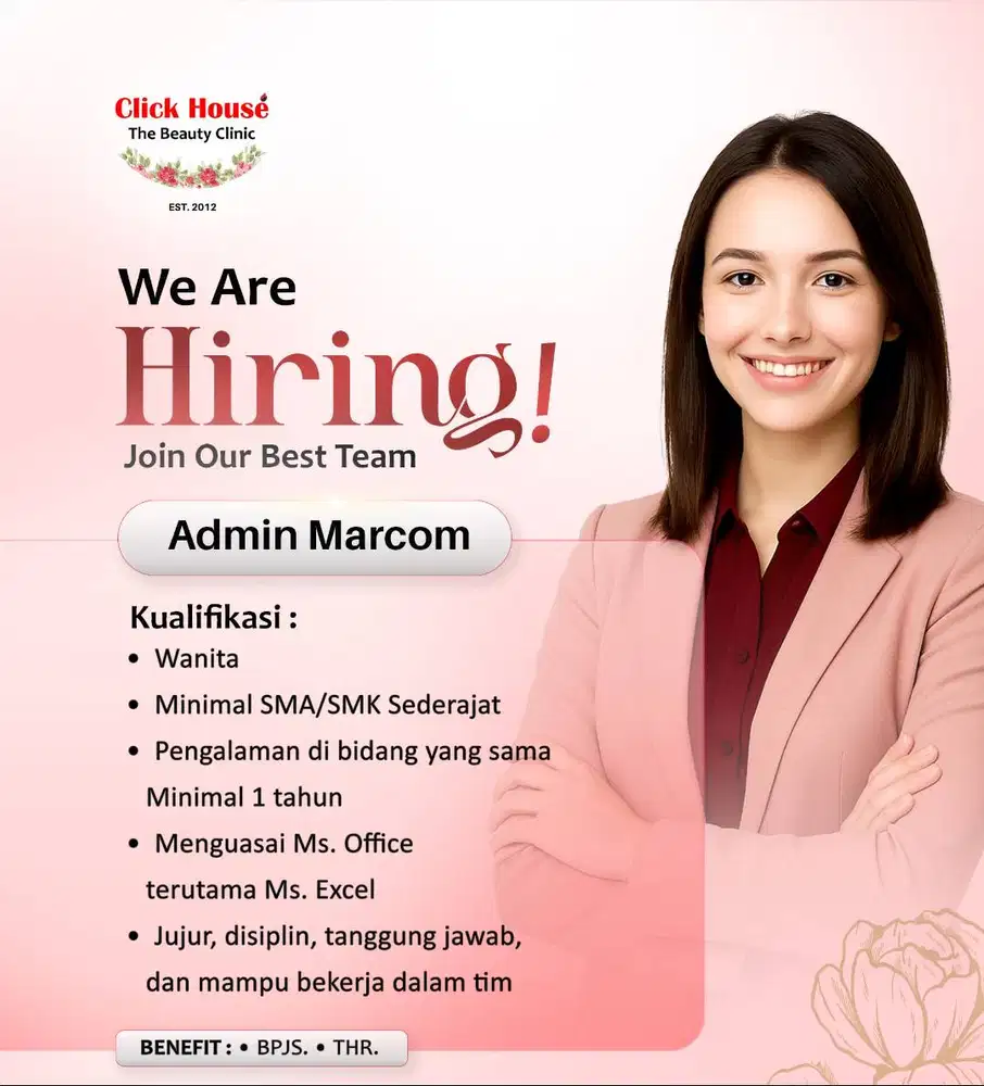 Loker Admin Marketing Komunikasi