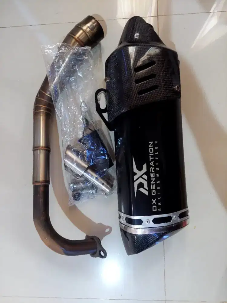 Knalpot racing rvr long system dx generation