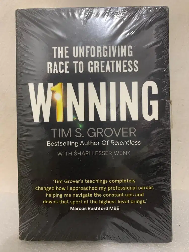 The Unforgiving Race to Greatness Winning Book - Original