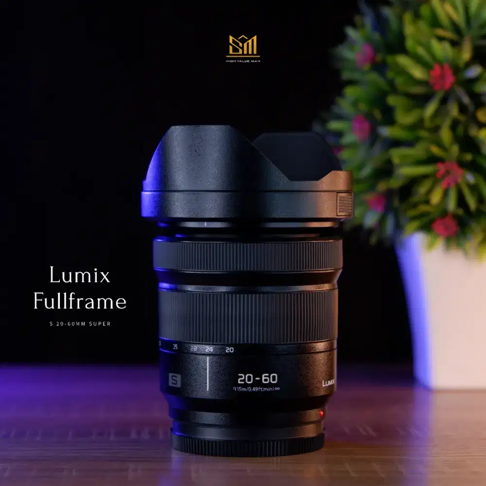 96% Likenew | Lumix S 20-60mm Lensa Lumix Fullframe Lumix S 50mm F1.8
