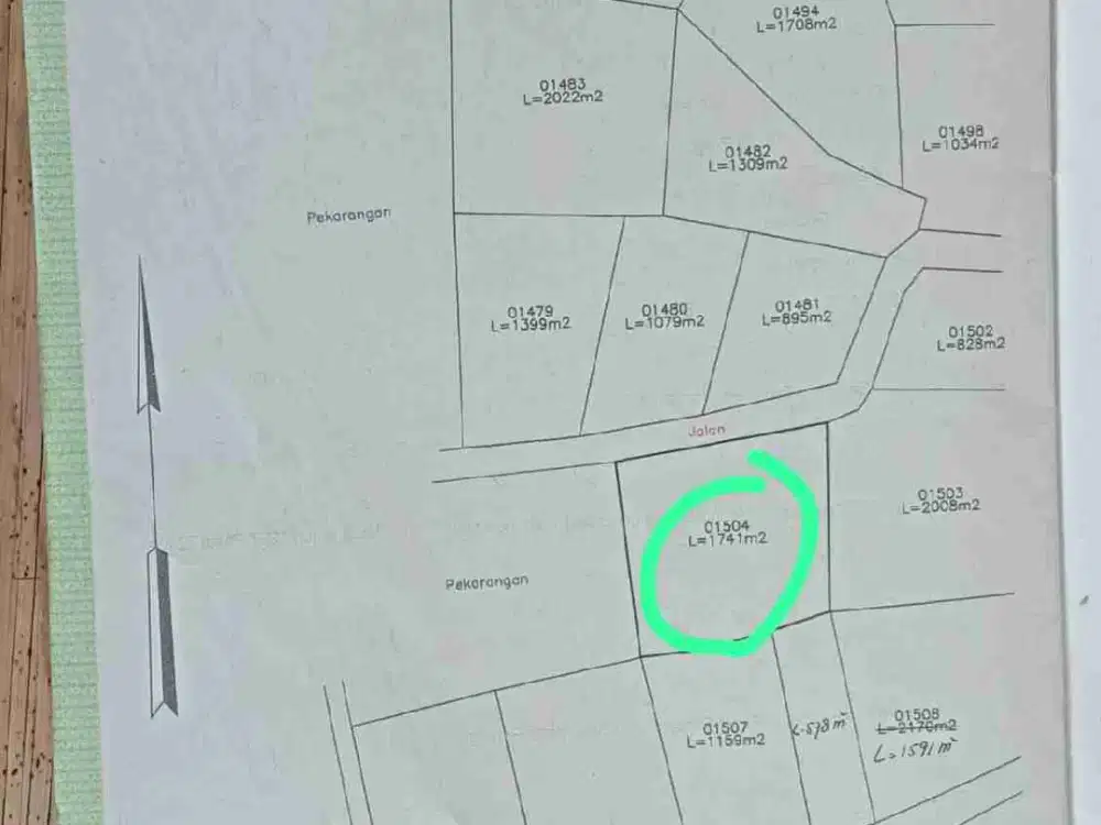 JUAL TANAH DI GOTAKAN PANJATAN KULONPROGO