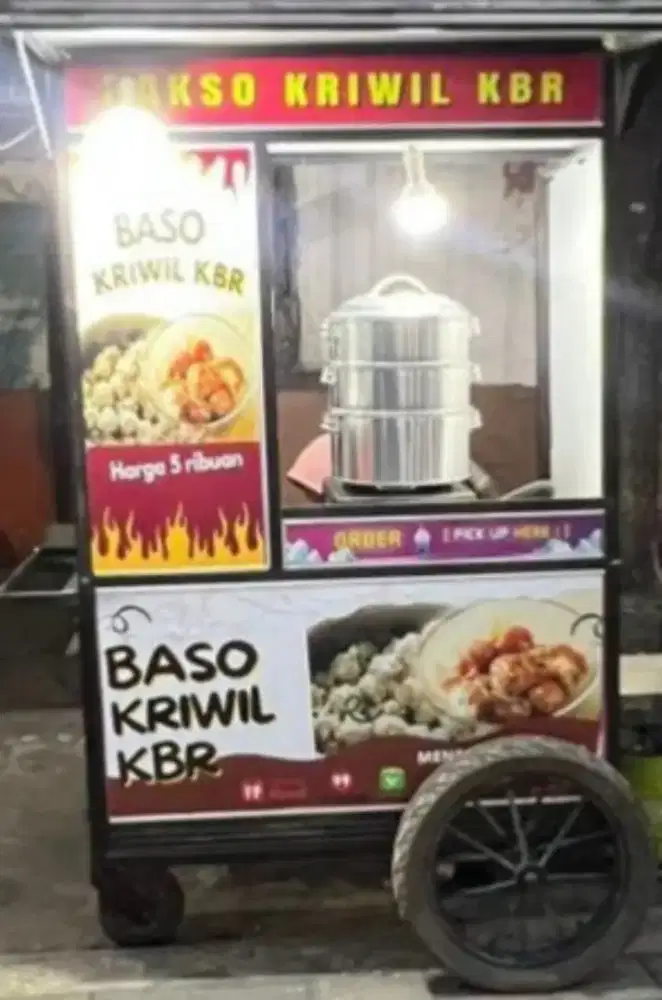 Gerobak bekas kondisi bagus