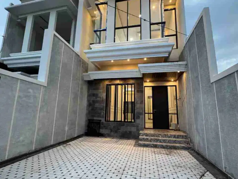 Di jual Rumah Baru Minimalis On Progress Lokasi Terdepan  Perumahan Greenlake Wonorejo Surabaya