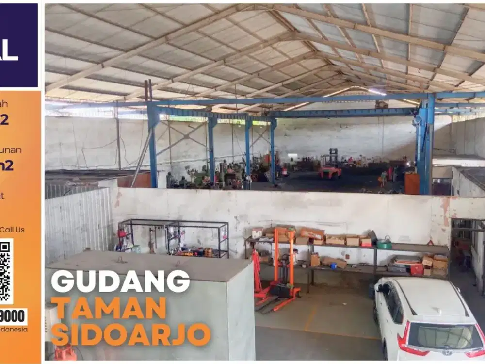 Dijual Gudang Raya Taman 5.987 m² Nol Provinsi & 145 kVA - The EdGe