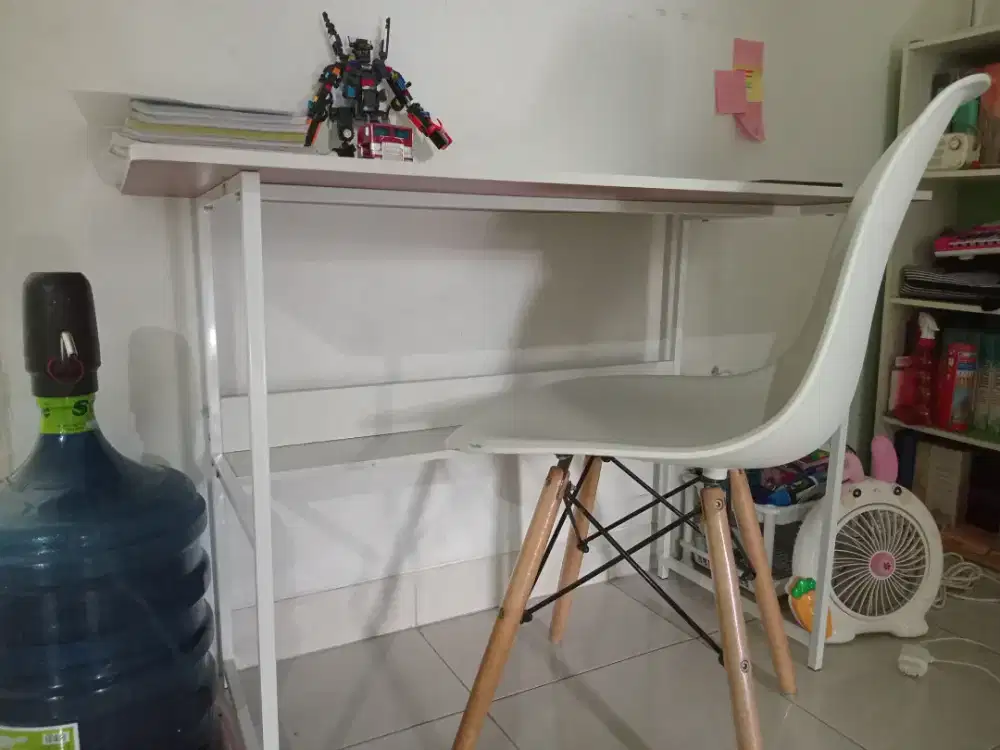 Meja Kursi Belajar Kaki Besi