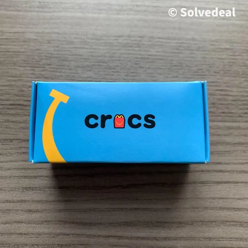 Crocs Happy Meal McDonald Biru – Barang Baru