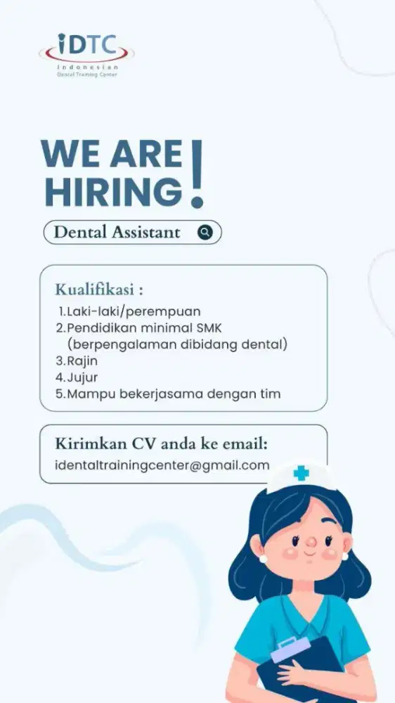 Perawat Gigi - Jakarta Pusat
