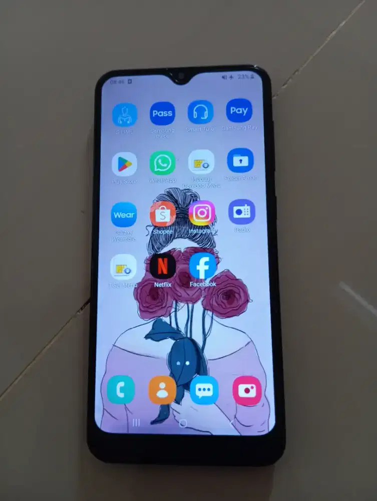 Jual Samsung A20 3/32gb warna hitam