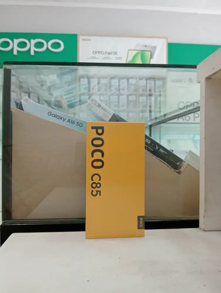 POCO C85 6/128 NEW MURAH QR GADGET