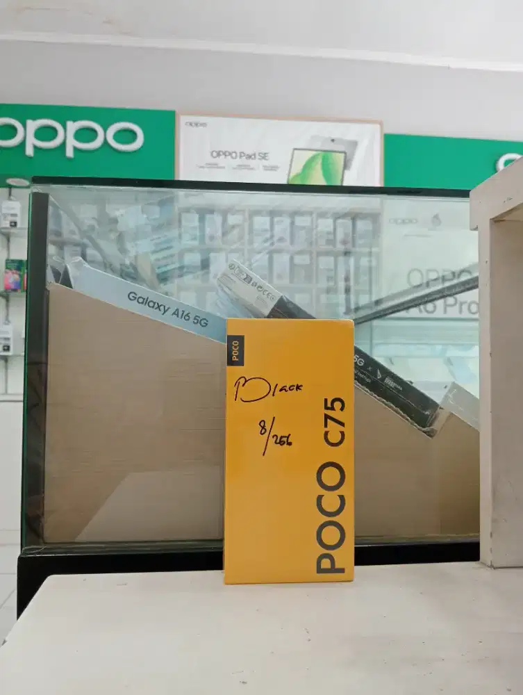 POCO C75 8/256 NEW MURAH GARANSI RESMI