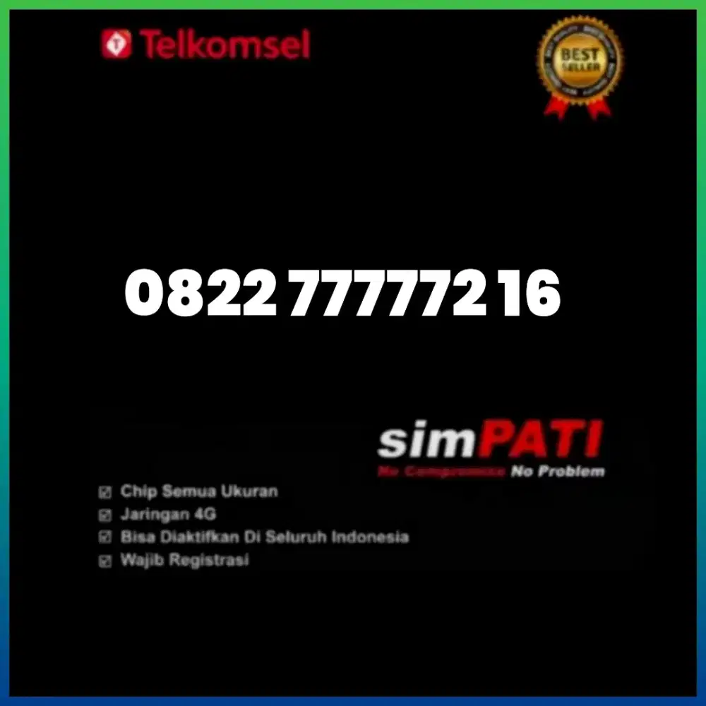Nomor Cantik simpati Telkomsel super