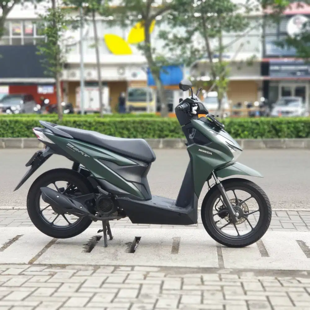 HONDA NEW BEAT 110 DELUXE 2025 HIJAU KM 1K PAJAK PANJANG NO MINUS