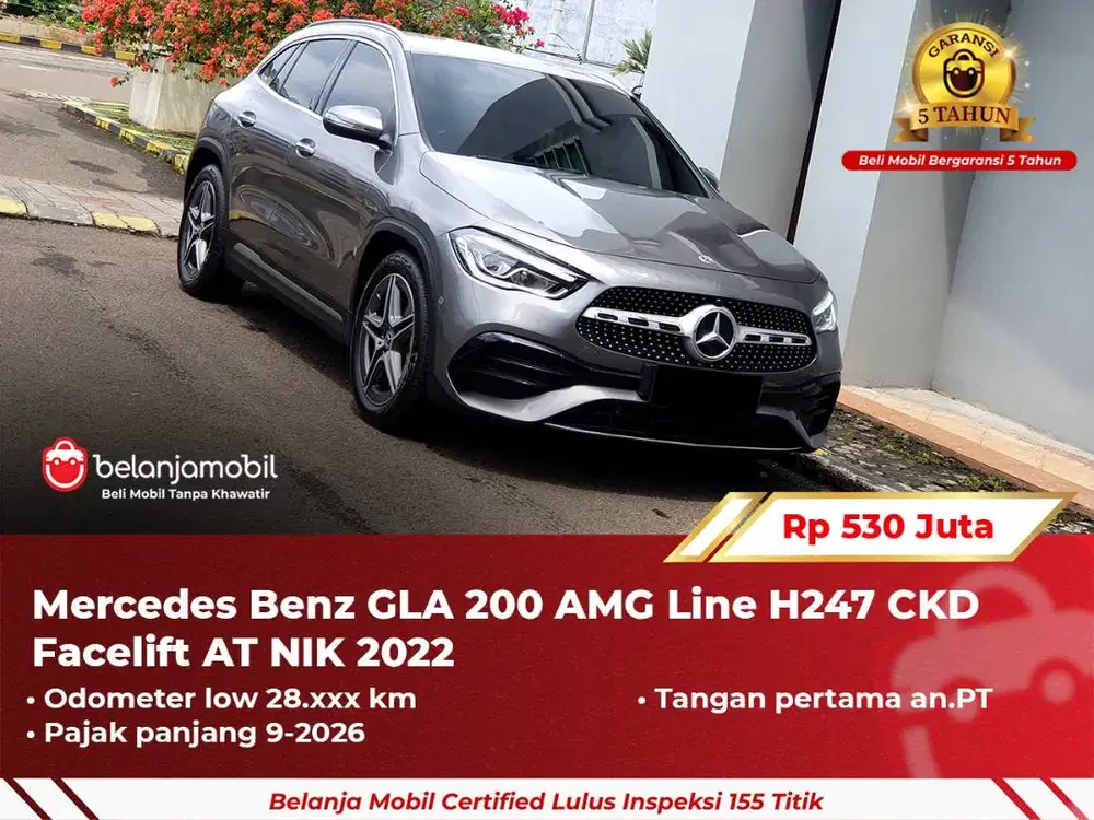 [ GARANSI 5TH ] Mercedes Benz Mercy GLA200 GLA 200 AMG H247 2022/2023