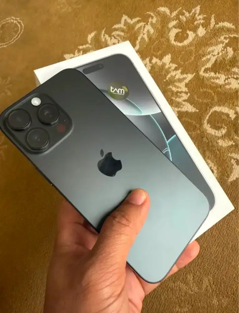 I-Phone 16 Pro Max 256 Fullset Mulus