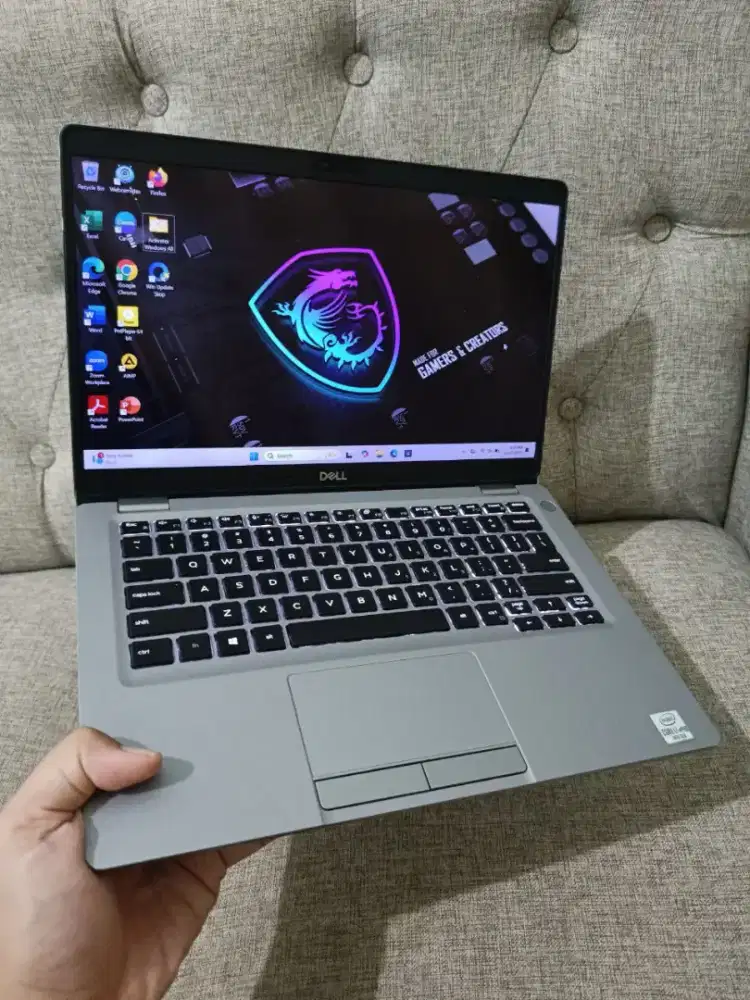 Laptop Dell Touchscreen Core i7 Gen 10 RAM 16GB SSD 512GB