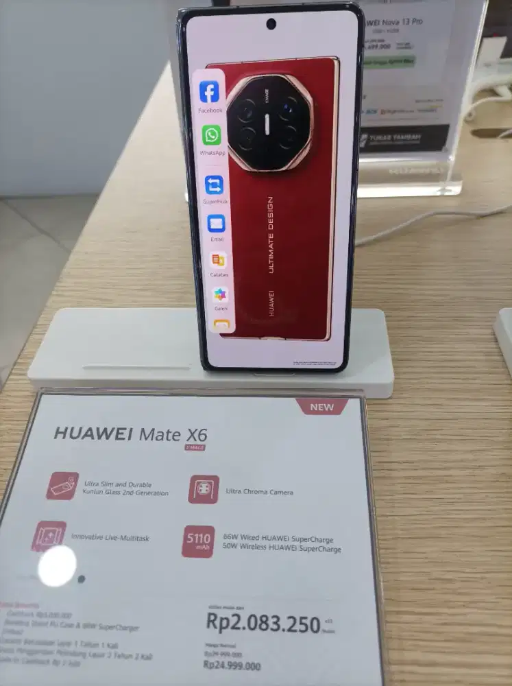 Cicilan tanpa kartu kredit Huawei Mate X6