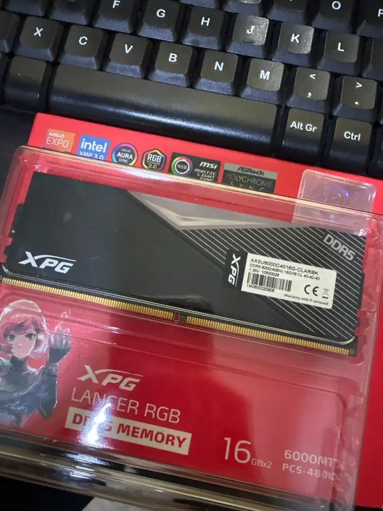 RAM DDR5 XPG 16GB PC4800 6000MT