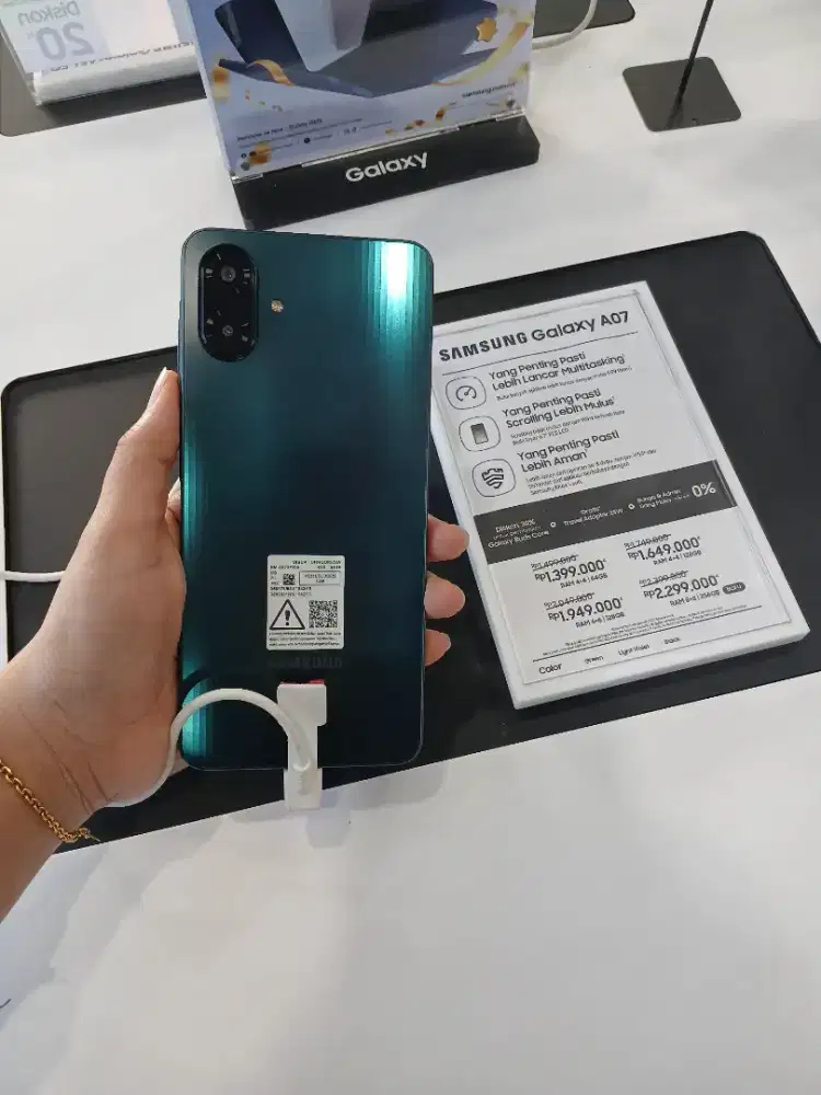 PROMO NEW SAMSUNG SAMSUNG A07 GARANSI RESMI SEIN 1TAHUN