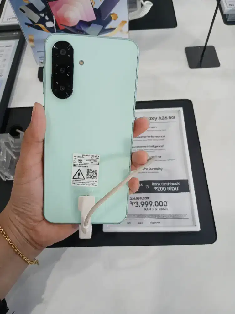 PROMO NEW SAMSUNG SAMSUNG A26 5G GARANSI RESMI SEIN 1TAHUN