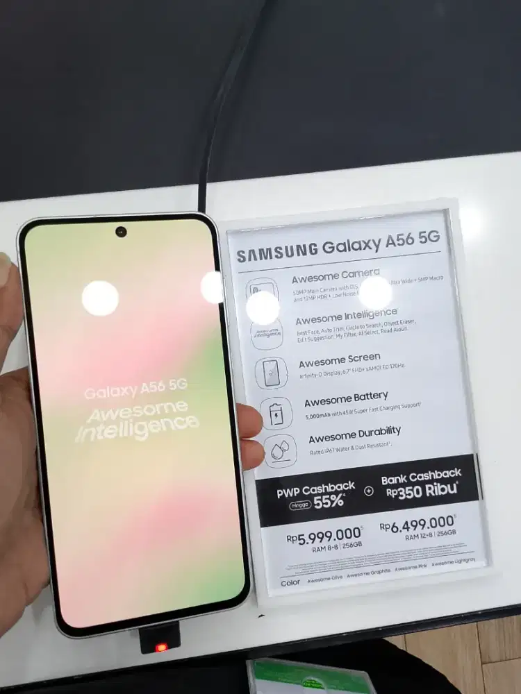 Samsung Galaxy A56 5G (Promo Tripel Zero Indodana)