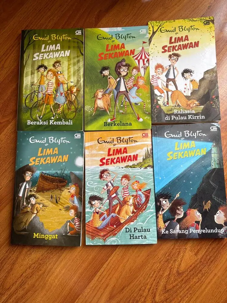 Buku Cerita Lima Sekawan