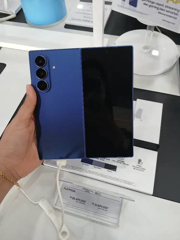 PROMO NEW SAMSUNG SAMSUNG ZFOLD 7 GARANSI RESMI SEIN 1TAHUN