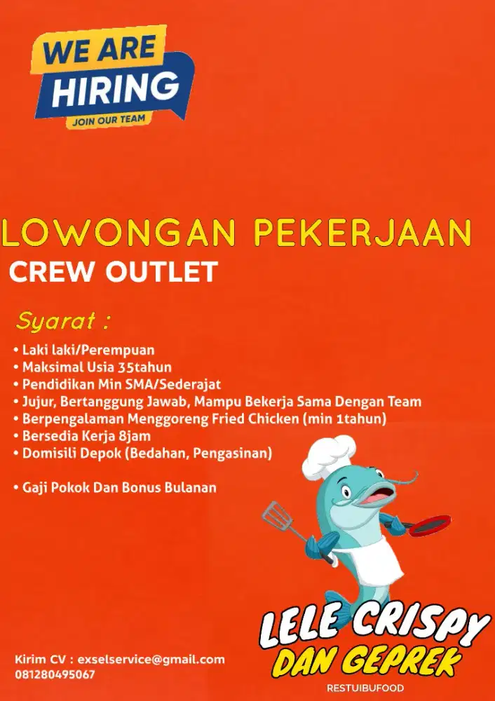 Lowongan Crew Outlet