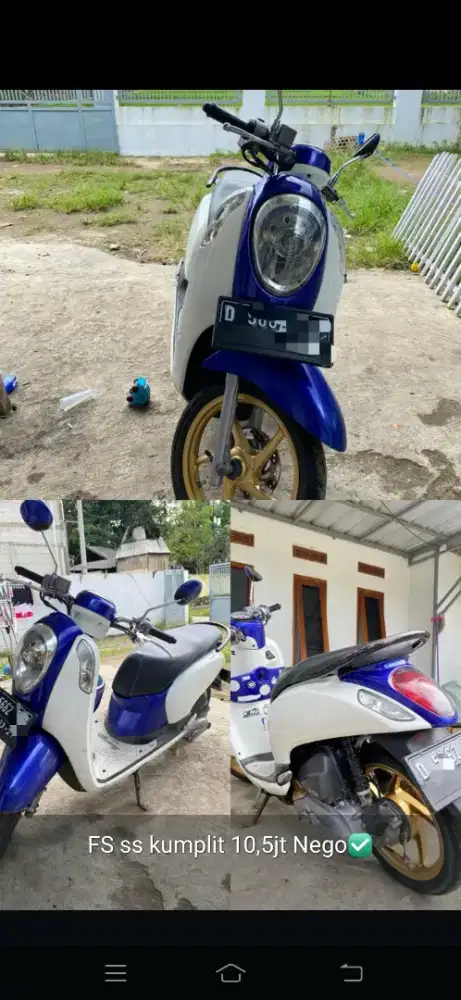 Scoopy 2017 bpkb only