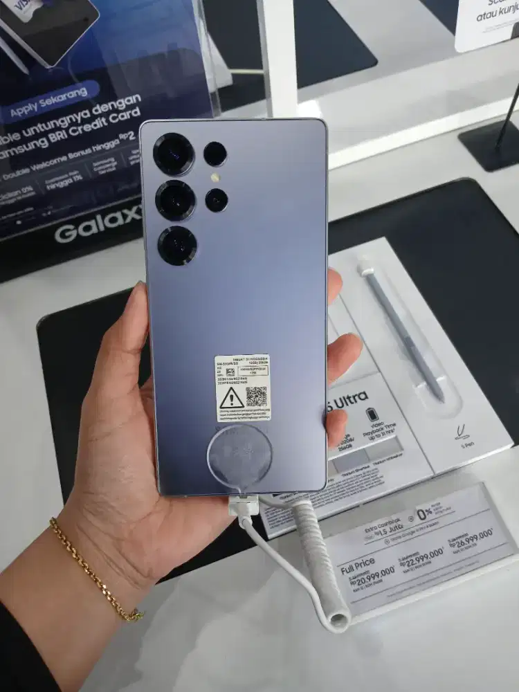 PROMO NEW SAMSUNG SAMSUNG S25 ULTRA 5G GARANSI RESMI SEIN 1TAHUN