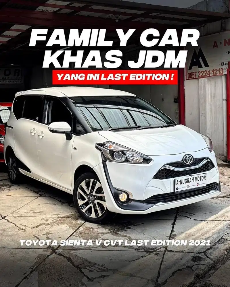 KILOMETER RENDAH !! Toyota SIENTA V MATIC 2021 LAST EDITION || ANM