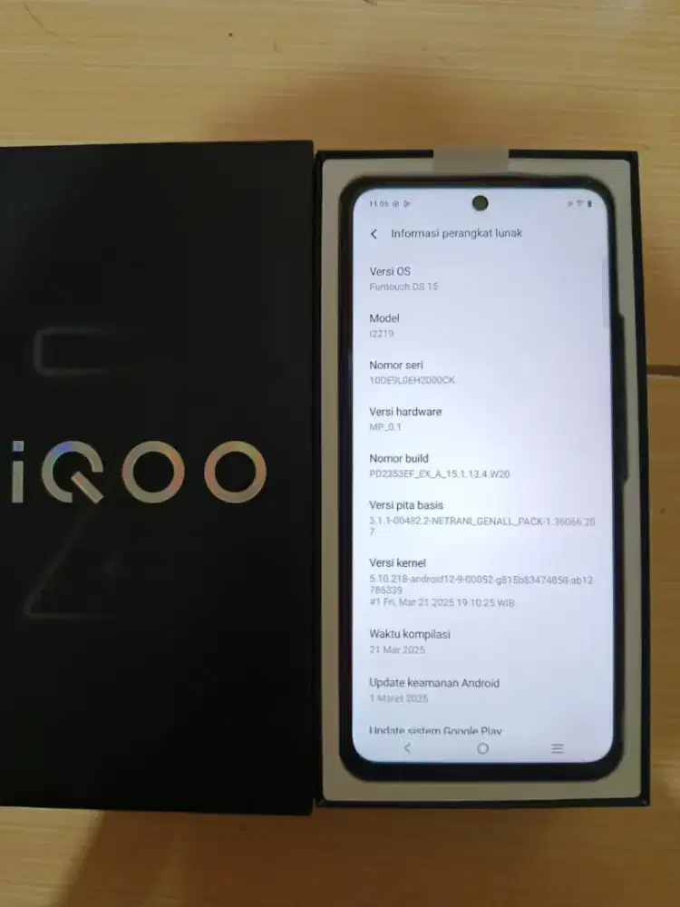 Fo sale HP Iqoo z9x 8/256