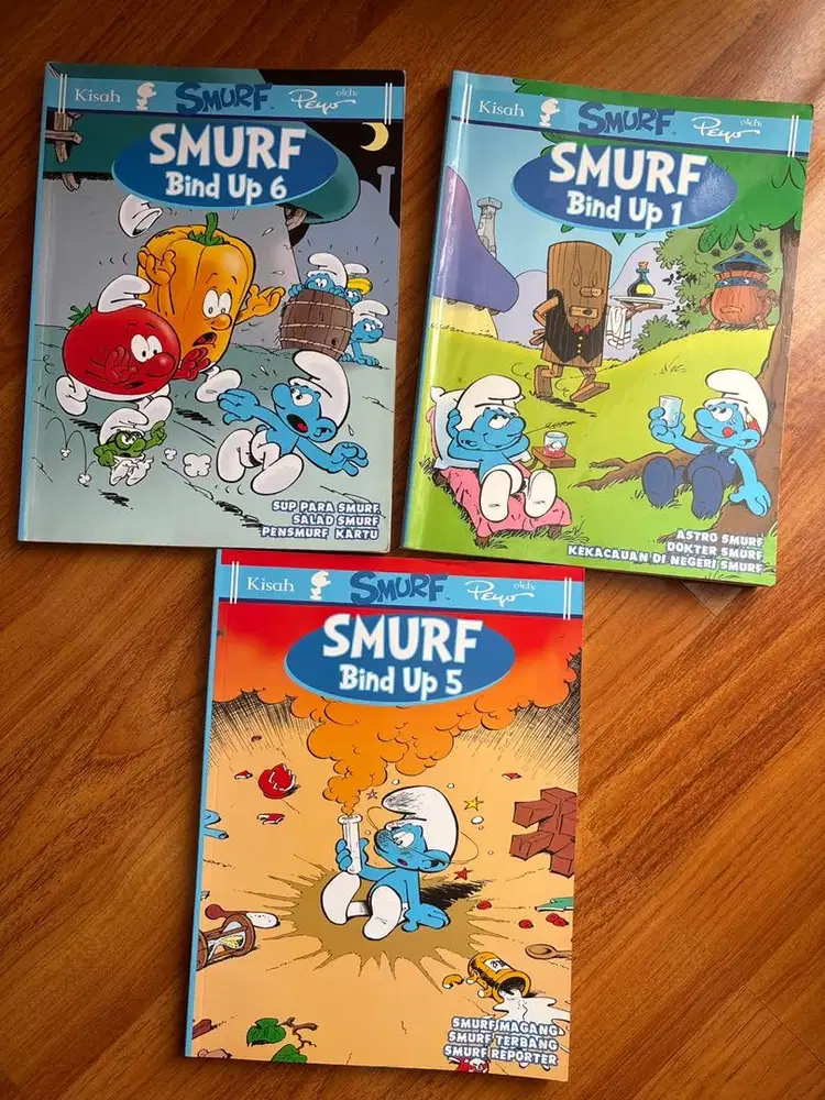 Smurf Bind Up Buku Cerita
