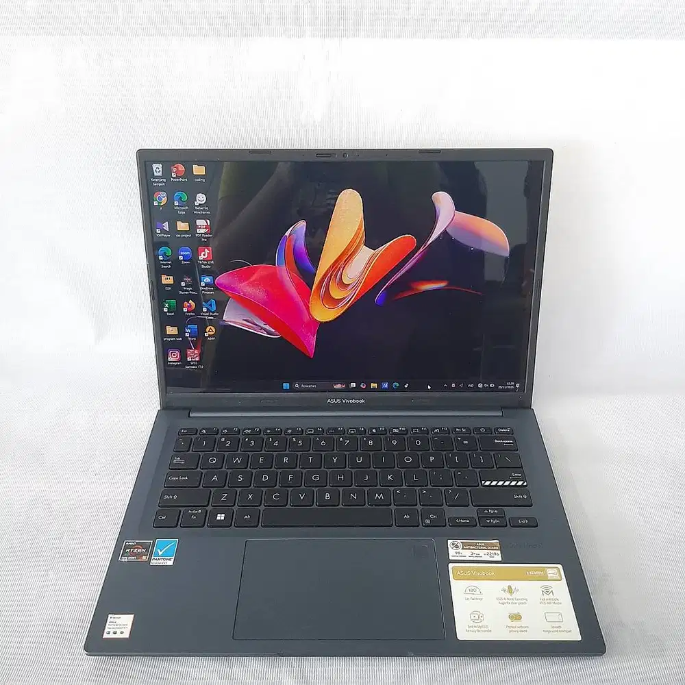 GRANSI 12 25 ASUS LAYAR OLED M1403Q AMD RYZEN 5 5600H RAM16GB NVME512