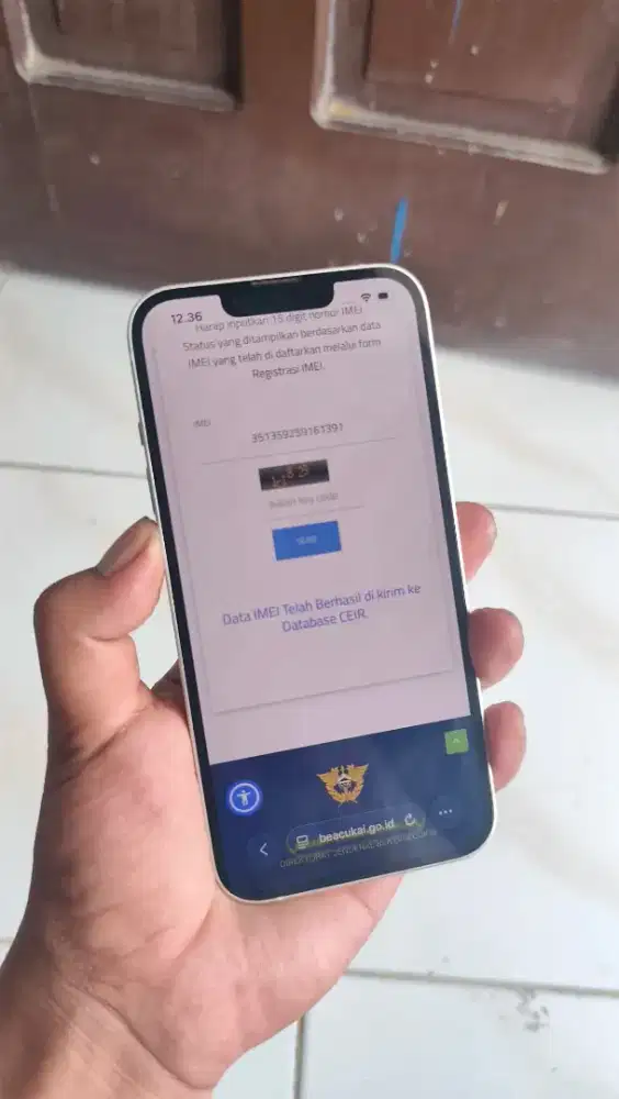 iPhone 13 128 GB Beacukai resmi Permanen
