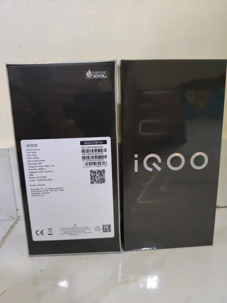 Iqoo z10r 8/256 garansi resmi BNIB alias BARU