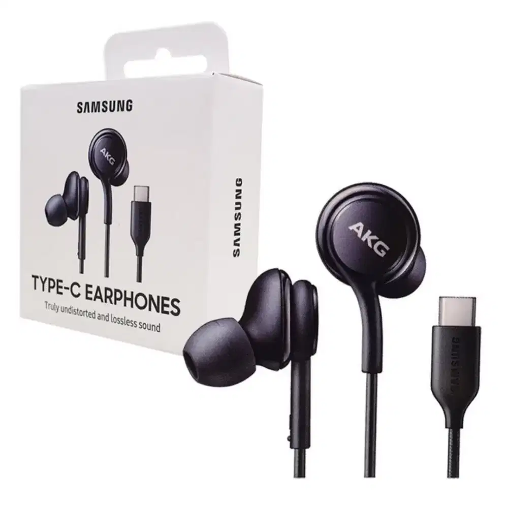 Headset AKG USB Type C Samsung S22 S23 S21 FE Ultra Original