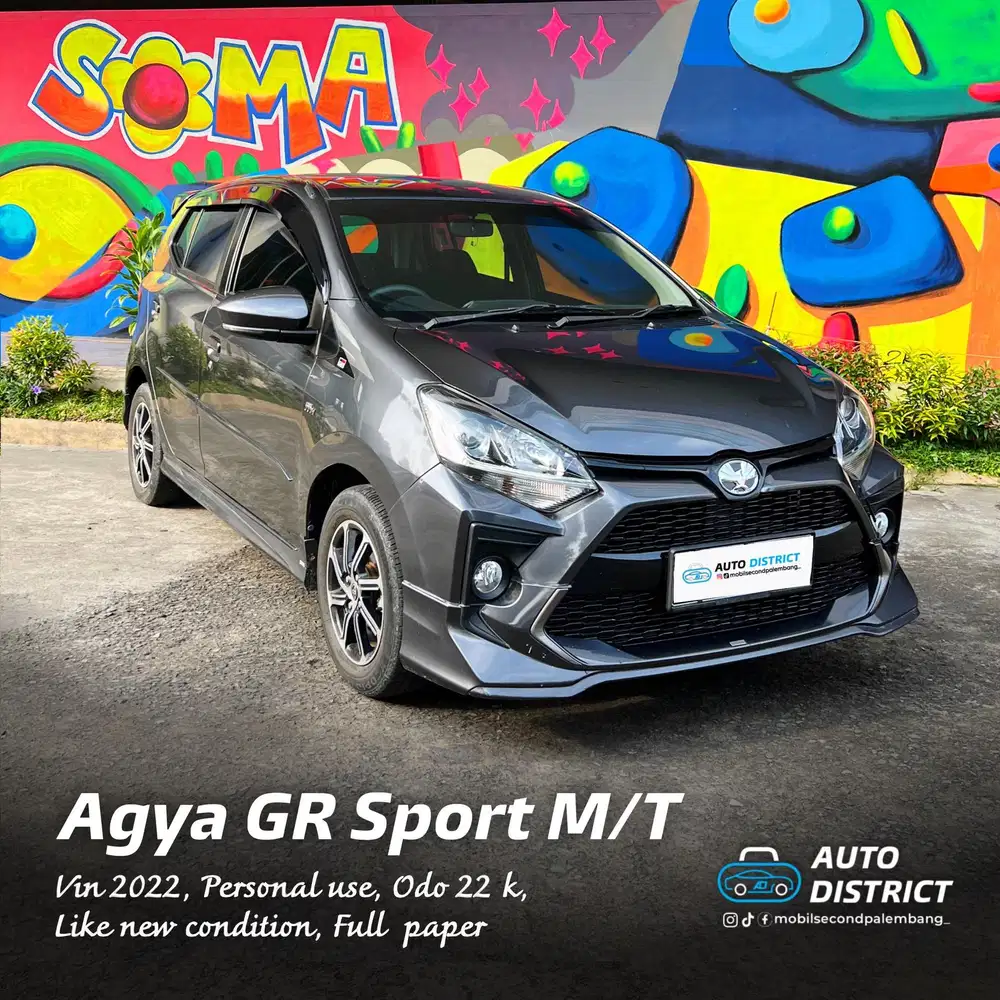 [20rb KM] Agya 1.2 GR Sport Manual 2022