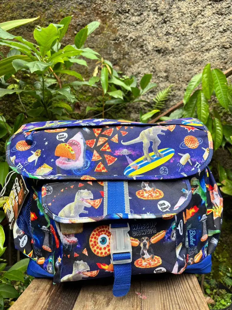 Ransel Anak SD Bixbee | Tas Anak Sekolah Dino | Backpack Anak Navy Ody