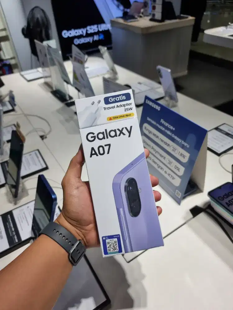 SAMSUNG GALAXY A07 4/64 GARANSI RESMI NEW SEGEL MURAH