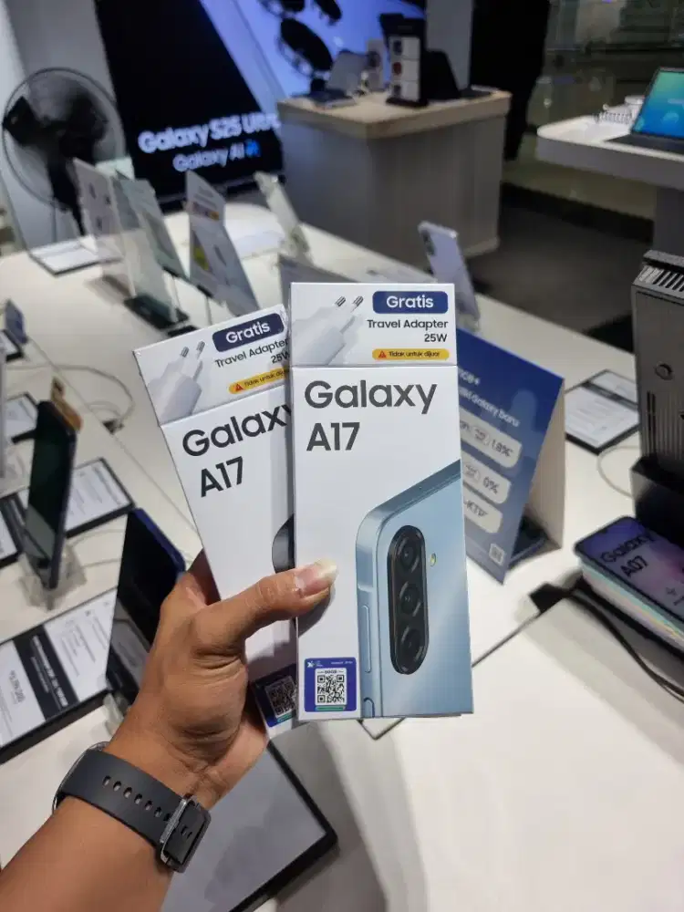 SAMSUNG GALAXY A17 8/128 PROMO MURAH GARANSI RESMI