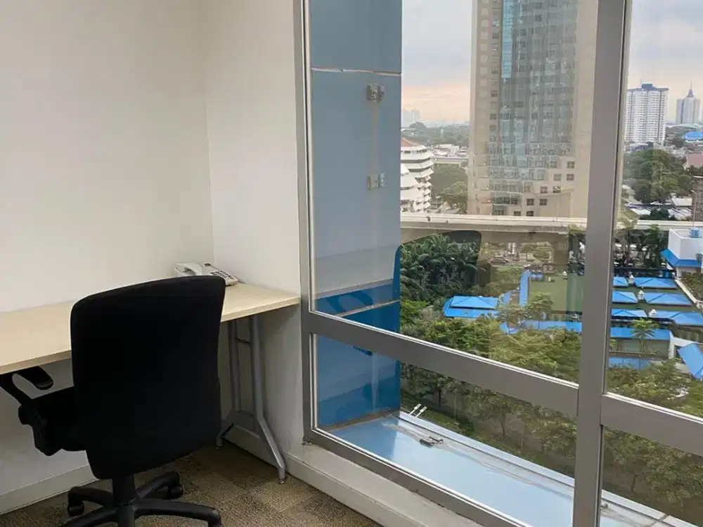 Sewa Kantor Fully Furnished 4 Pax di Mayapada Tower Sudirman Dekat MRT