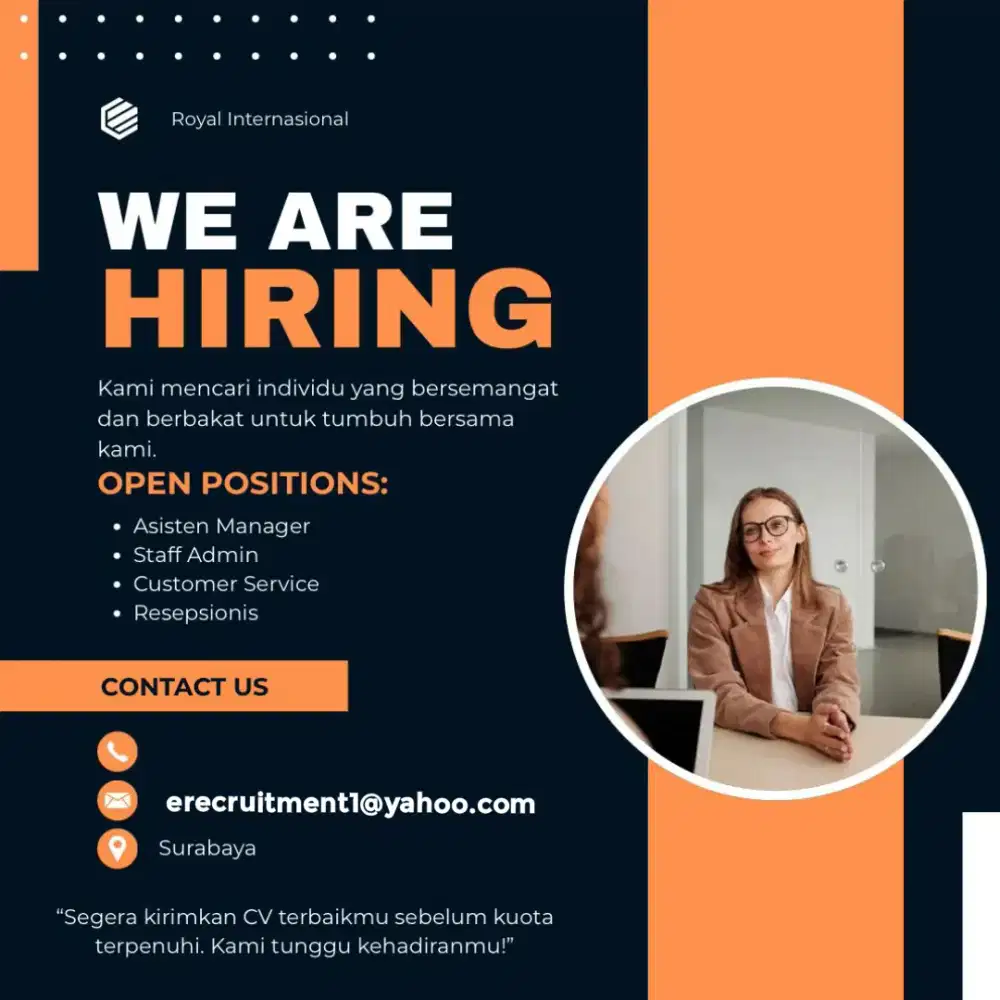 Staf Kantor dan Asisten Manager