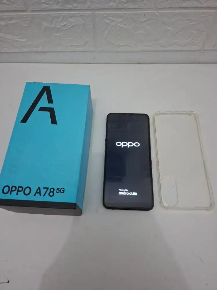 Oppo A78  second rasa baru