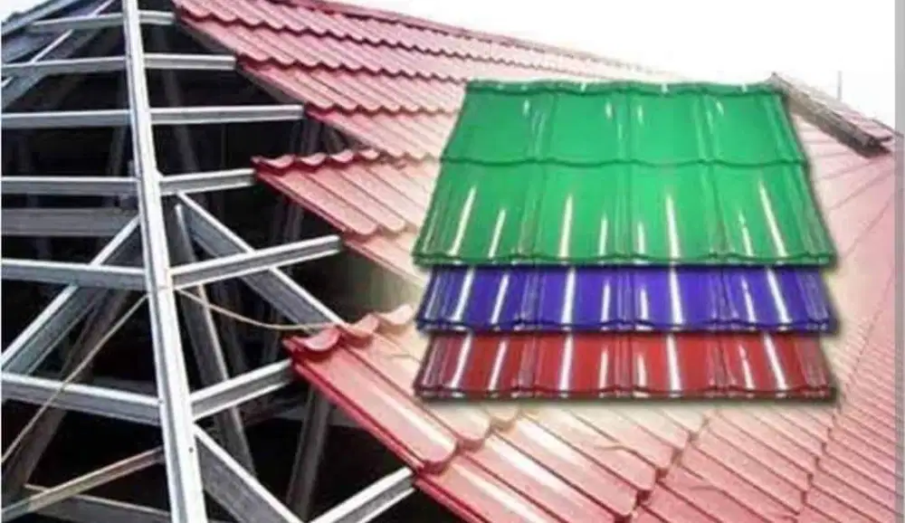 Baja ringan berkualitas dan plafon